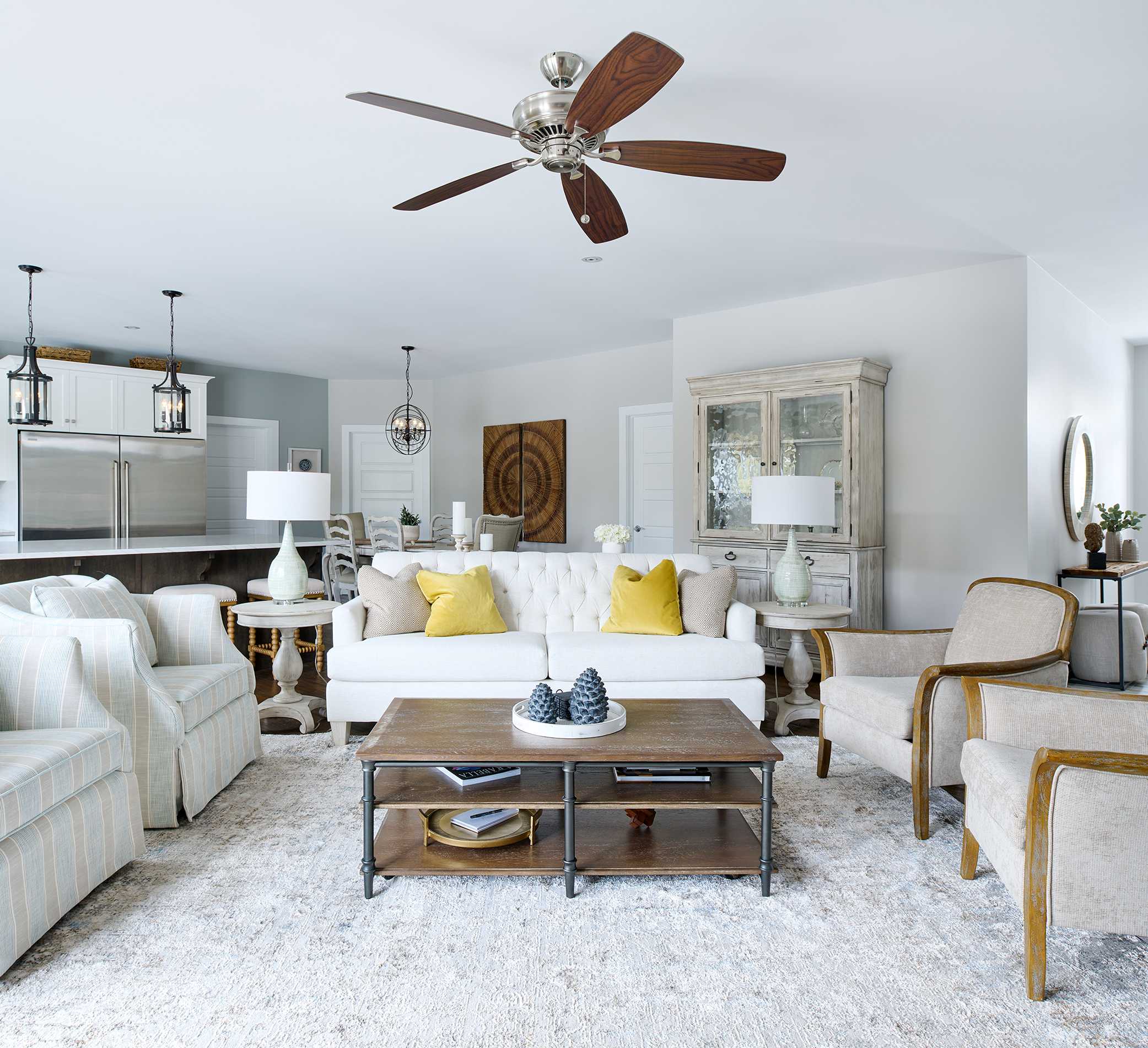 McKinney, TX Living Room Interior Designer