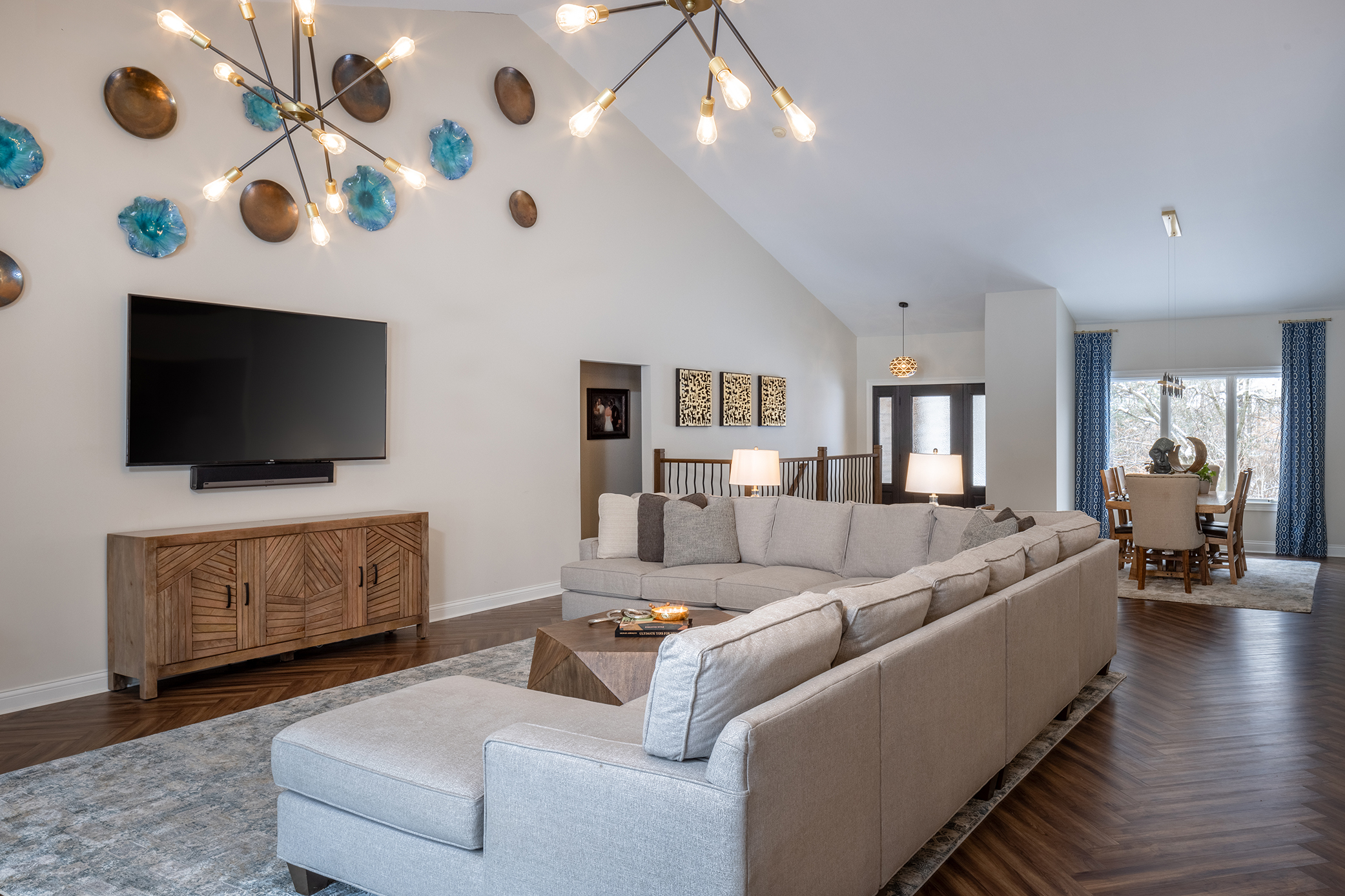 Professional Family Room Interior Decorator Little Elm, TX